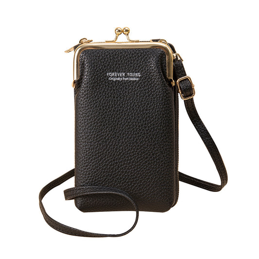 Women's Crossbody Shoulder Bag - Large Capacity Wallet