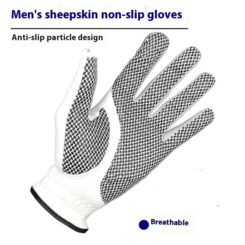 Golf Gloves Men's Sheepskin Leather