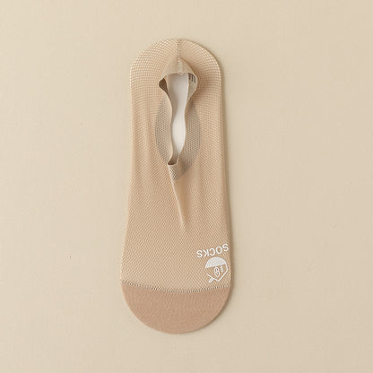 Men's Thin Invisible Socks Cotton Bottom Deodorant And Sweat-absorbing