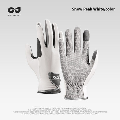 Golf Gloves Men's And Women's Summer Ice Silk