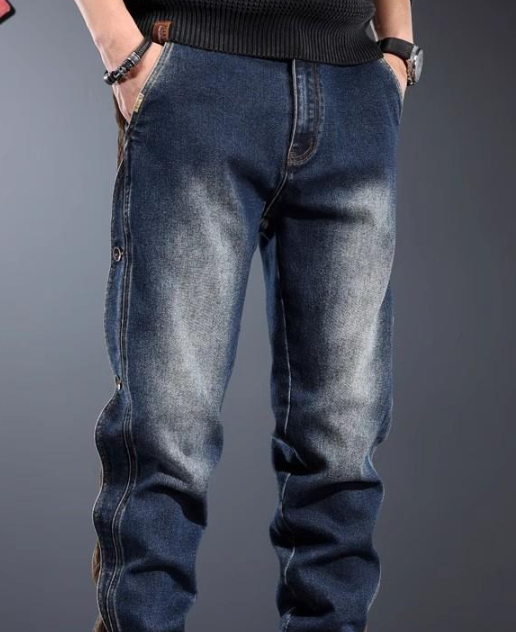 American-style Heavy New Patchwork Overalls Men