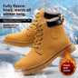 New Mid-top Steel Toe Cap Safety Protective Footwear Anti-smashing And Anti-penetration Antiskid Shoe