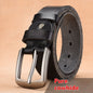 Men's Leather Belt Leather Pin Buckle
