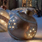 Inflatable Decoration Ball Courtyard Balloon Atmosphere With Lights Christmas Decorating Ball