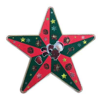 Outdoor Mall Decoration Lights Christmas Day Window Hanging Tree Chandelier Meichen Five-Pointed Star Snowflake Modeling Lights