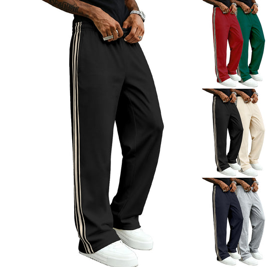 Men's Casual Fitness Straight-leg Sports Pants