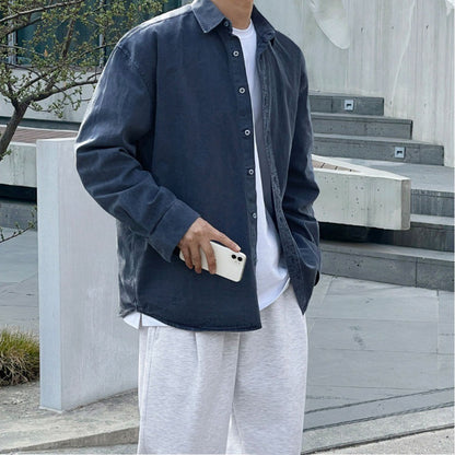 Loose Casual Top Korean Version Denim Shirt Jacket