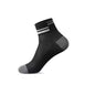 Mesh Breathable Solid Color Polyester Cotton Short Tube Massage Footbed Athletic Socks
