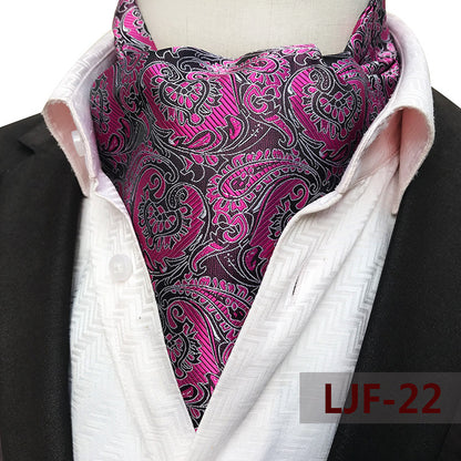 Men's Scarf Jacquard Polyester British