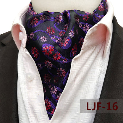 Men's Scarf Jacquard Polyester British