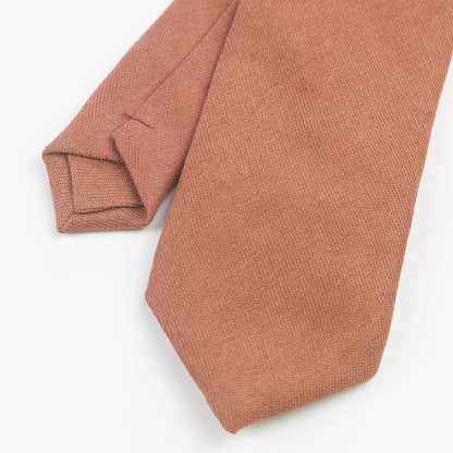 Korean Style Casual Suede Pure Color Artistic Shirt Macaron Color 7cm Hand Tie