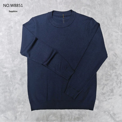 Men's Round Neck Knitted Business Casual Sweater
