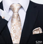 Men's Creative All-match Business Formal Wear Tie Scarf Cuff Buckle Set