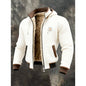 Men's Fleece-Lined Thick Hooded Jacket