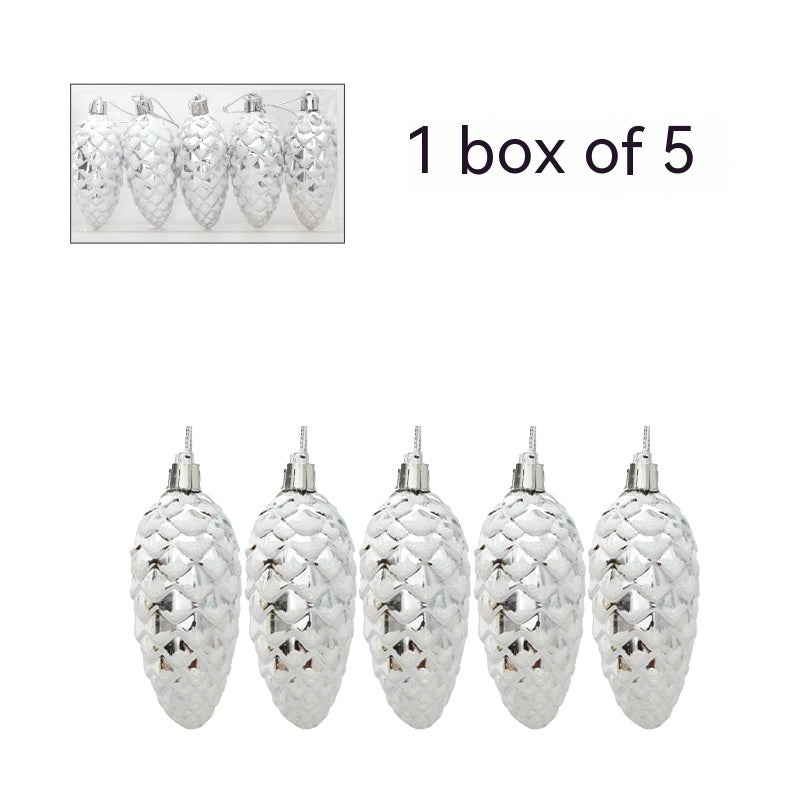 Christmas Decoration Props 7-piece Stainless Steel Knife Set