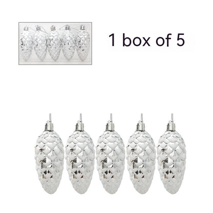 Christmas Decoration Props 7-piece Stainless Steel Knife Set