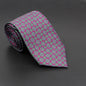 Super Soft Bohemian Silk Ties Men's Fashion 75mm Necktie