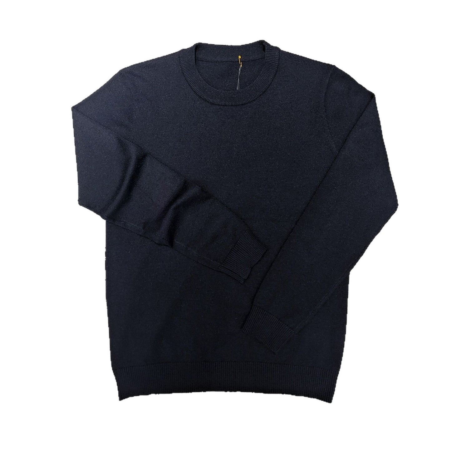 Men's Round Neck Knitted Business Casual Sweater