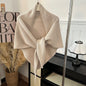 Solid Color Shawl Fashion Versatile Stylish Scarf