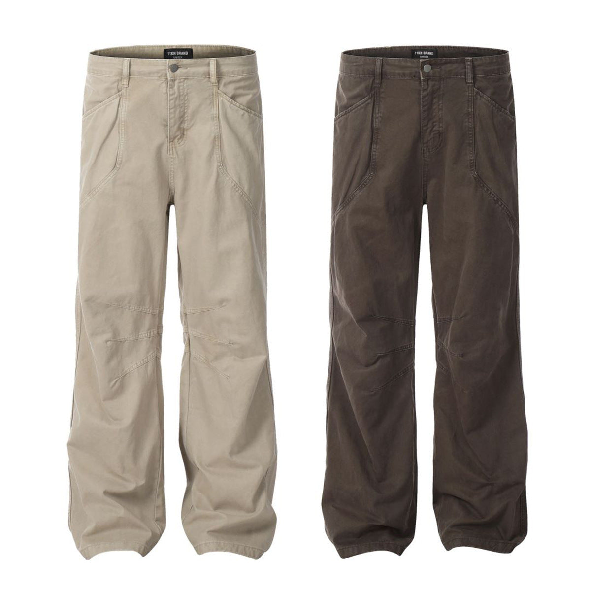 Jeans Men's Loose Straight Wide Leg Trousers Overalls