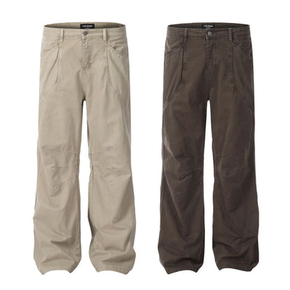 Jeans Men's Loose Straight Wide Leg Trousers Overalls