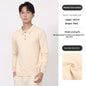 Men's Sweater Light Luxury High-end Sense Business Casual Lapel Long Sleeve