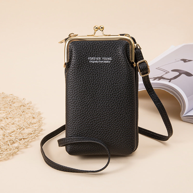 Women's Crossbody Shoulder Bag - Large Capacity Wallet