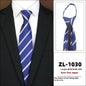 Men's Formal Wear Business Zipper Tie-free