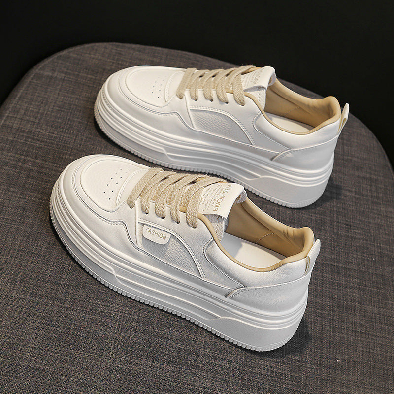 Platform Thick Sole Increased By Casual Sports Skate Shoes
