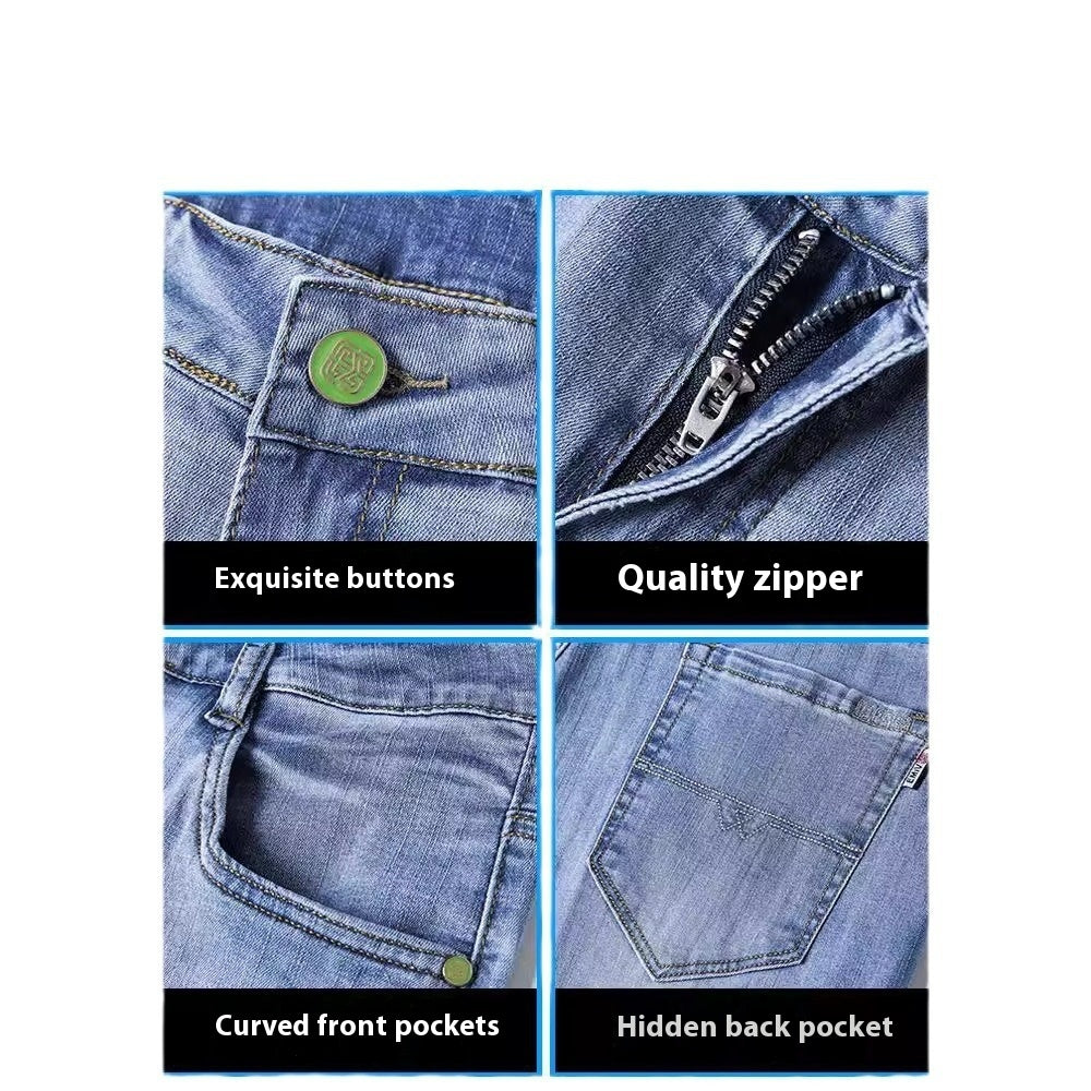 Thin Stretch Business Casual All-match Trousers