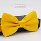 Men's Solid Color Formal Wear Wedding Business Casual Groom Groomsman Bow Tie