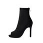 Indoor Shoe Soles High-heeled Women's Stiletto Boots With Fishmouth.