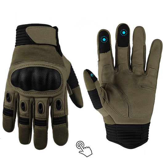 Touch Screen Military Fans Tactical Full Finger Motorbike Gloves