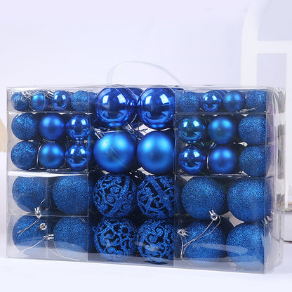 Christmas Ball 3-6cm Set Pvc Boxed Christmas Tree Decoration Colorful Ball