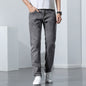 Straight Elastic Trend Versatile Retro Nostalgic Jeans For Men