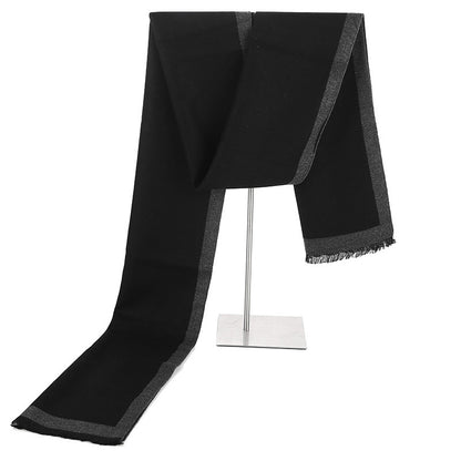 Artificial Silk Brushed Scarf Autumn And Winter Warm And Simple