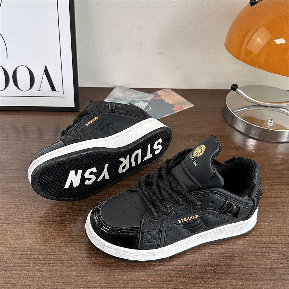 Men's  National Fashion All-match Thick Bottom Board Shoes