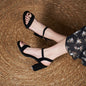 Women's Sandals With Chunky Heels High-heeled Shoes