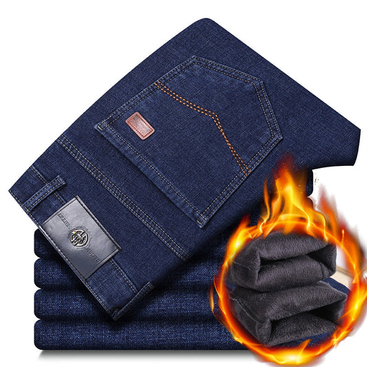 Warm Stretch Loose Straight Casual Pants