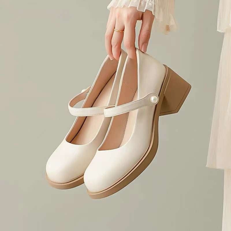 New Spring Loafers British Style Versatile Single-layer Shoes