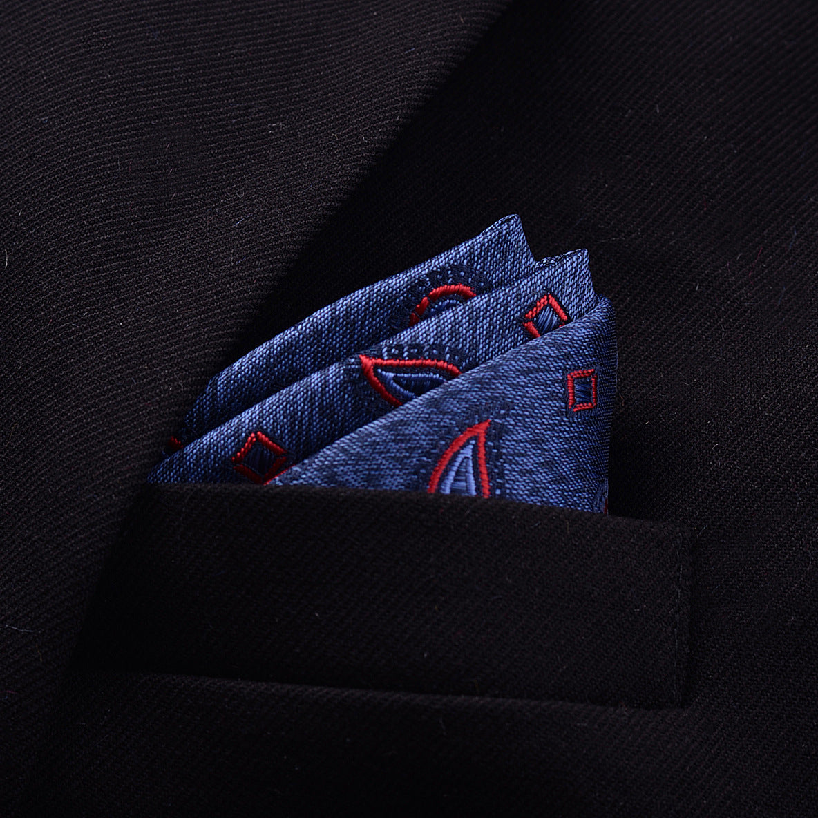 Men's Formal Dress Accessories Business Casual Printing Pocket Square