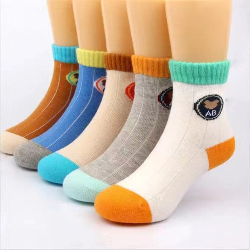 Mid-calf All-match Socks For Boys And Girls