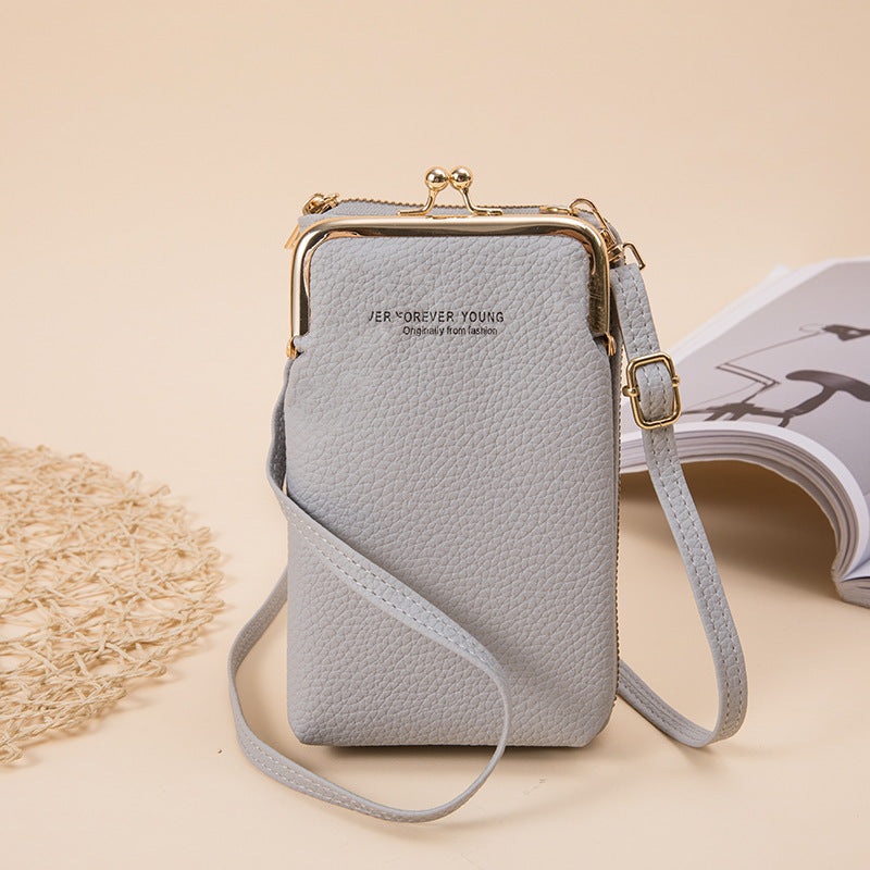 Women's Crossbody Shoulder Bag - Large Capacity Wallet