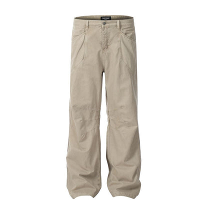 Jeans Men's Loose Straight Wide Leg Trousers Overalls