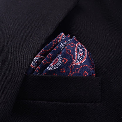 Men's Formal Dress Accessories Business Casual Printing Pocket Square