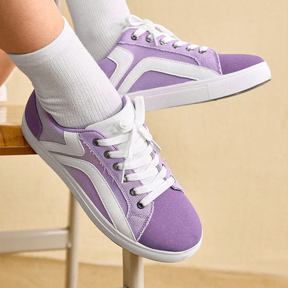 Match Niche American Teenagers Skateboard Shoes Women