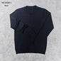 Men's Round Neck Knitted Business Casual Sweater
