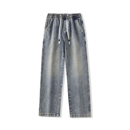 American High Street Retro Loose Casual Straight-leg Pants For Men