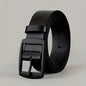 Men Business Casual Trousers Jeans Belt