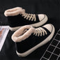 Canvas Shoes Women's Plush Cotton-padded Warm-keeping Cotton Shoes